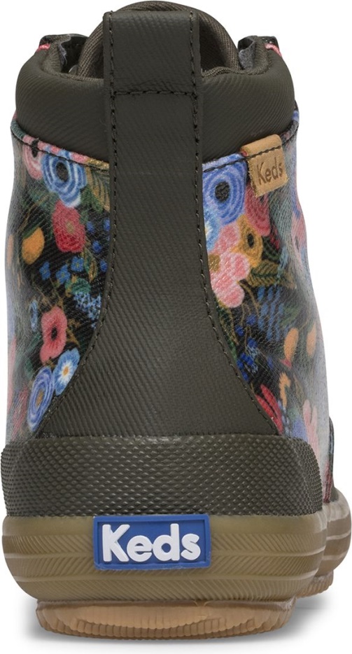 Keds Dames X Rifle Paper Co. Scout Waterafstotende Laars Tuinfeest Bosgroen