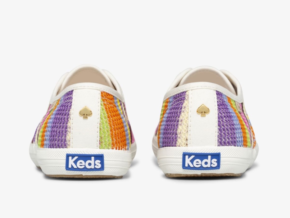 Keds Dames X Kate Spade New York Champion Crochet Roze Multi