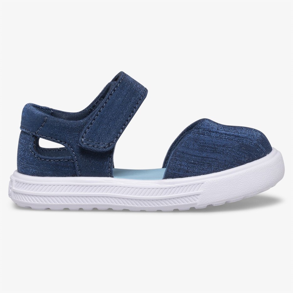 Finlee Flex-sandaal Voor Kleine Kinderen Keds Navy Shimmer