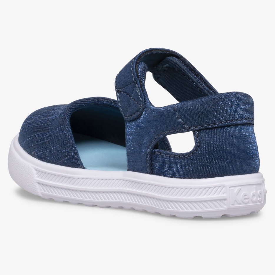 Finlee Flex-sandaal Voor Kleine Kinderen Keds Navy Shimmer