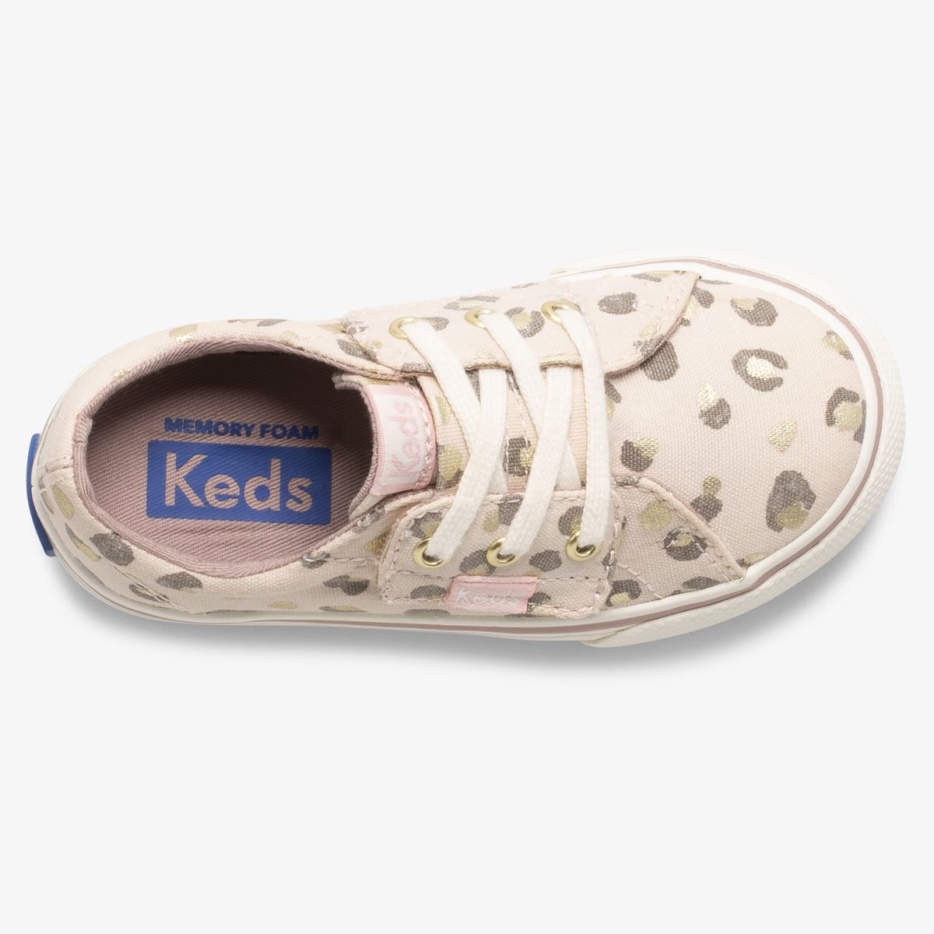 Kleine Kid's Jump Kick Jr Keds Luipaard