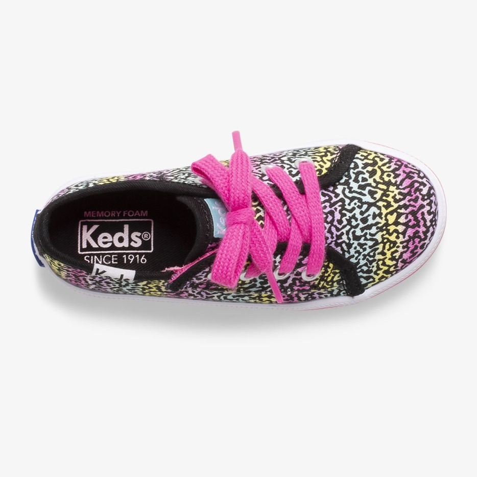 Kickstart Seizoensgebonden Jr Voor Kleine Kinderen Zwart/regenboog Keds