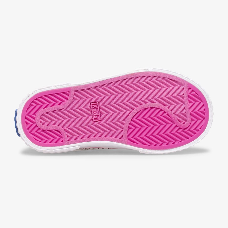 Topkick Wasbare Instapper Voor Kleine Kinderen Wit/roze Keds