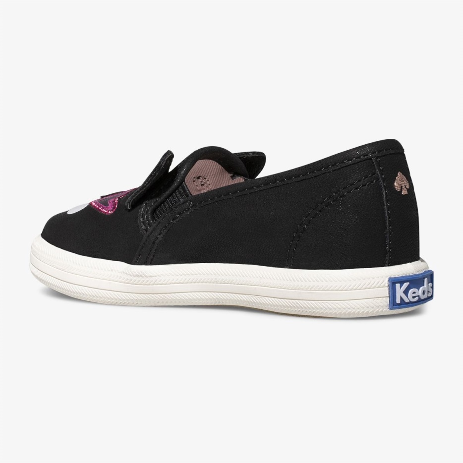 Little Kid's X Kate Spade New York Dubbeldekker Francois Black Keds