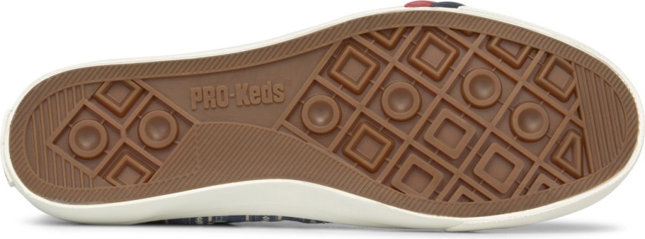 Heren Unisex Royal Lo Geweven Streep Keds Indigo