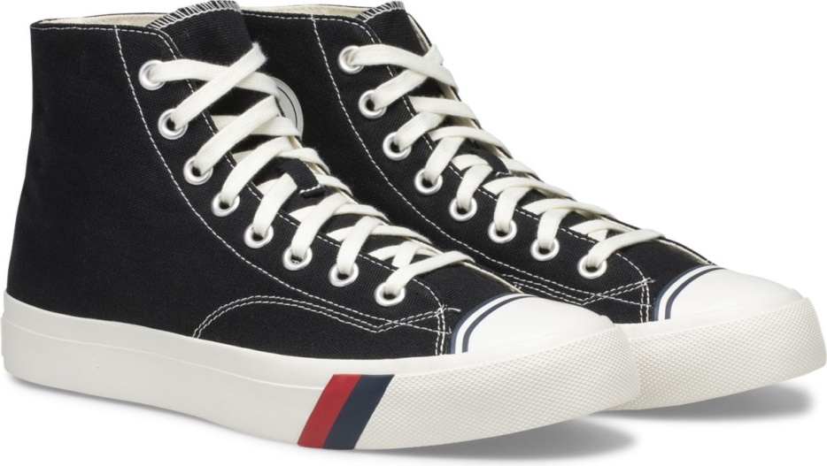 Unisex Royal Hi Keds Zwart