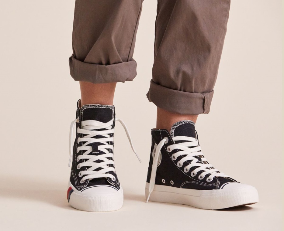 Unisex Royal Hi Keds Zwart