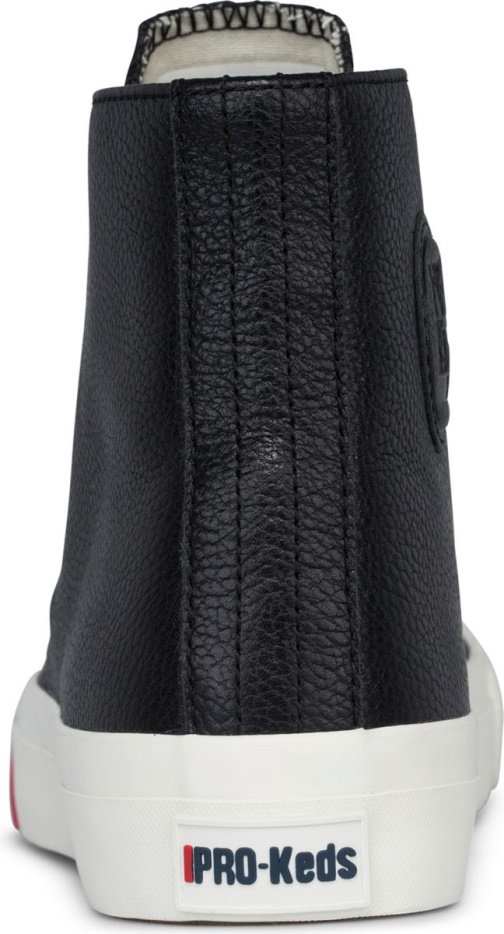 Unisex Royal Hi Leer Zwart Keds