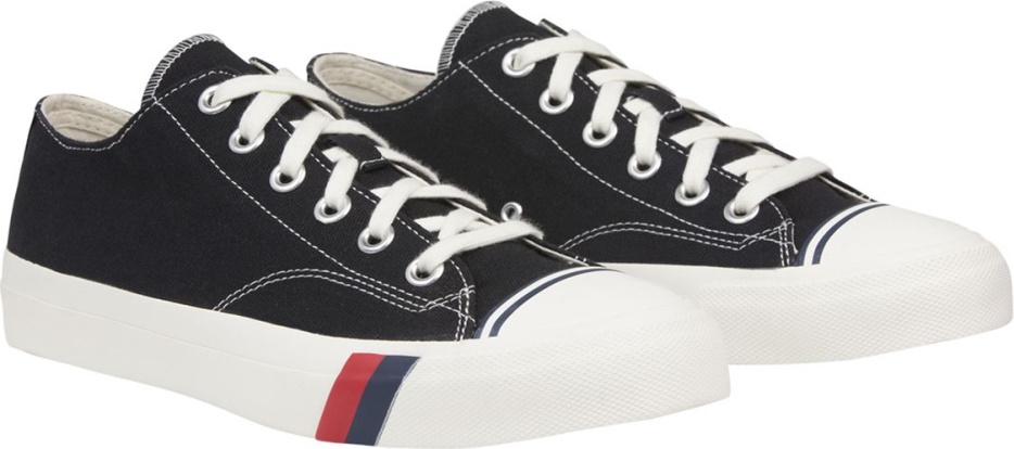 Unisex Royal Lo Zwarte Keds