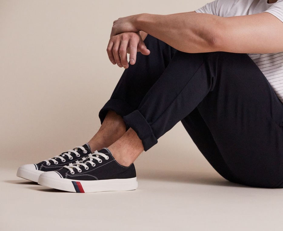 Unisex Royal Lo Zwarte Keds