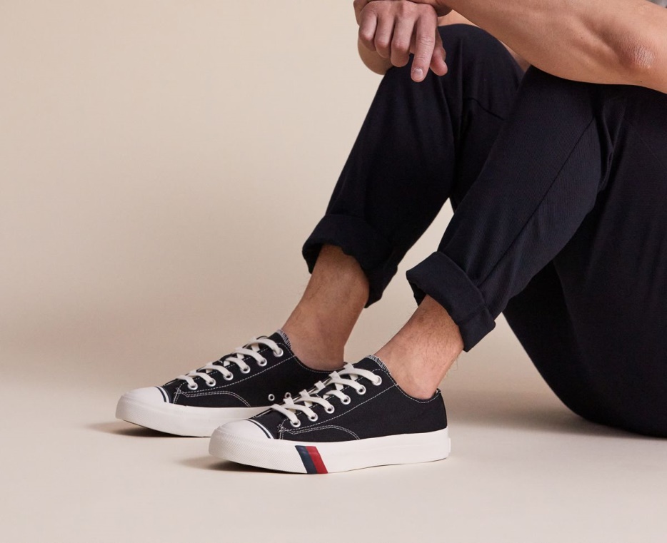 Unisex Royal Lo Zwarte Keds