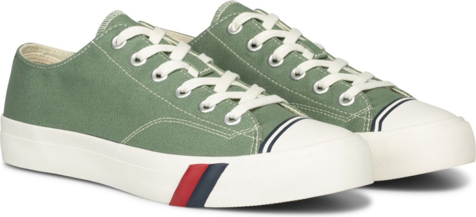 Unisex Royal Lo Canvas Donkergroen Keds