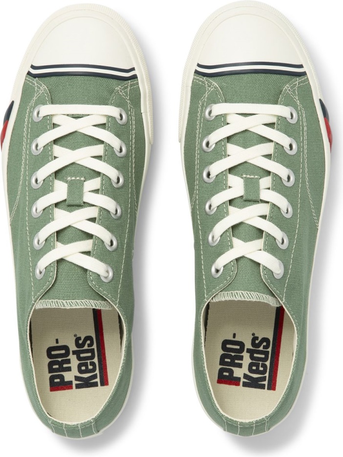 Unisex Royal Lo Canvas Donkergroen Keds