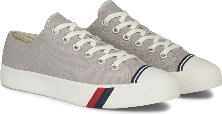 Unisex Royal Lo Canvas Keds Drizzle Grey