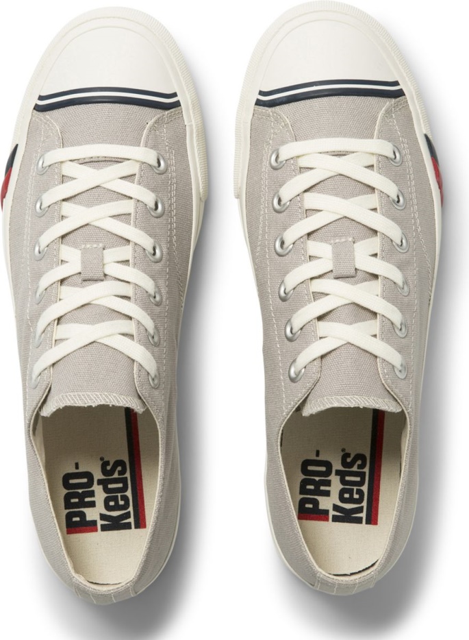 Unisex Royal Lo Canvas Keds Drizzle Grey