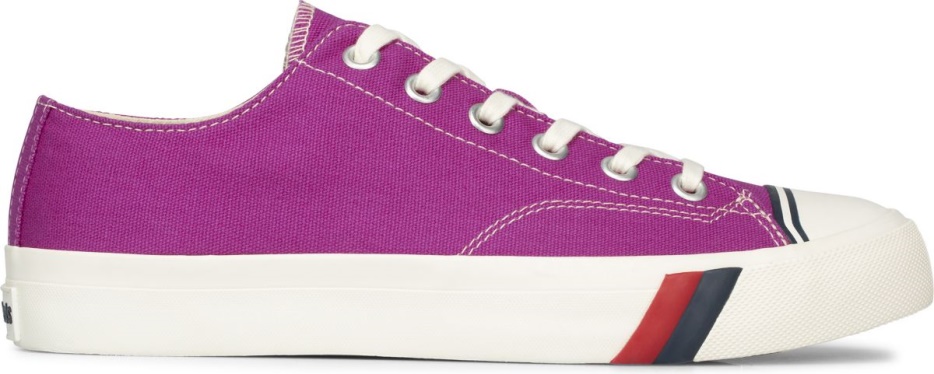 Unisex Royal Lo Canvas Keds Fuschia