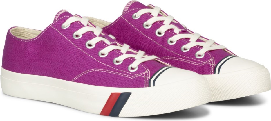 Unisex Royal Lo Canvas Keds Fuschia