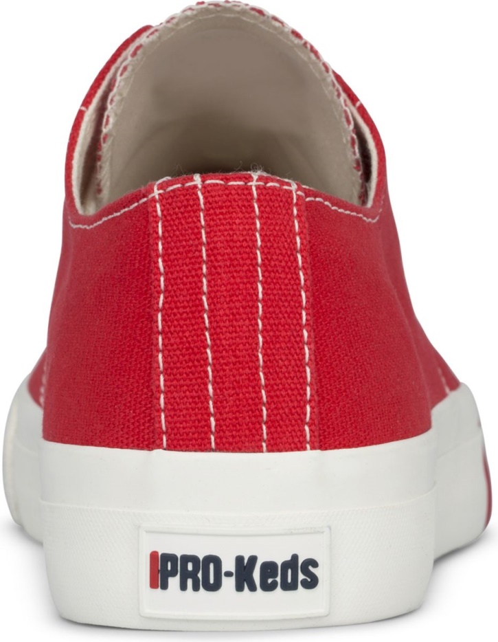Unisex Royal Lage Canvas Keds Rood