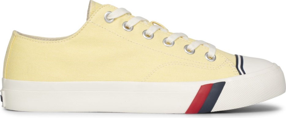 Unisex Royal Laag Canvas Lichtgeel Keds