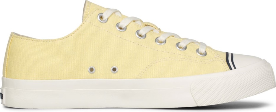 Unisex Royal Laag Canvas Lichtgeel Keds