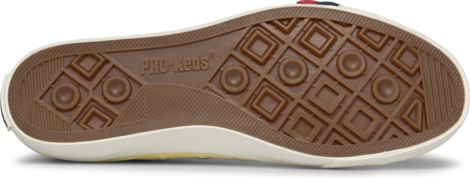 Unisex Royal Laag Canvas Lichtgeel Keds