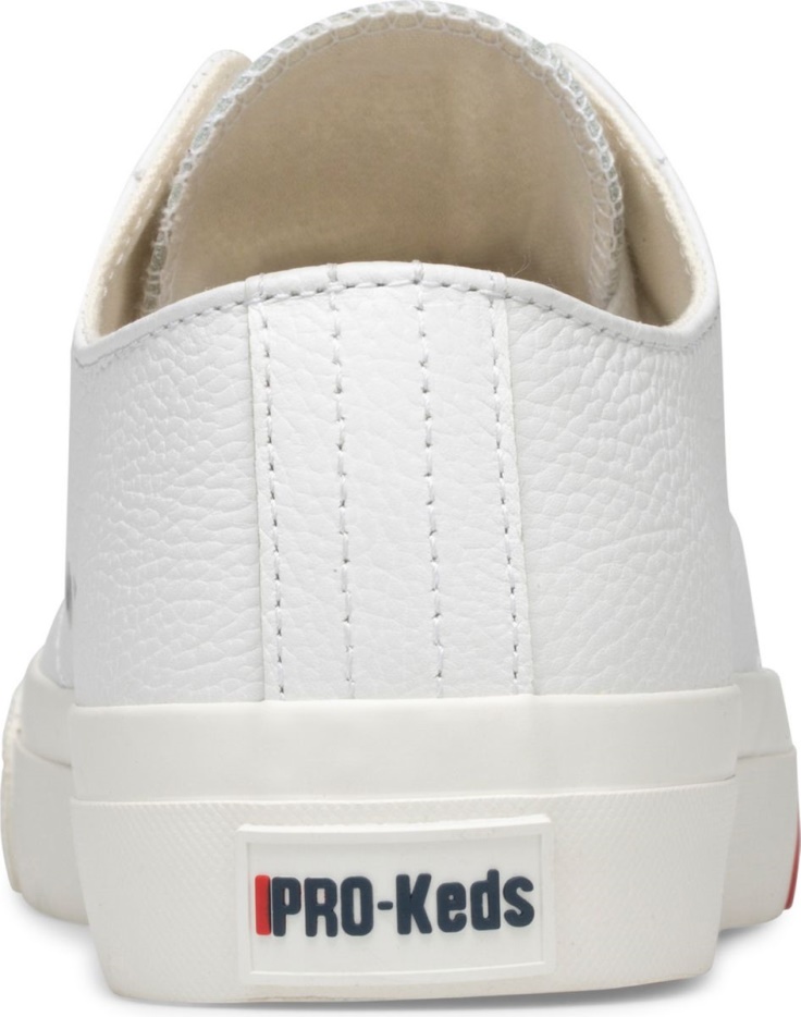 Unisex Royal Lo Classic Leer Keds Wit