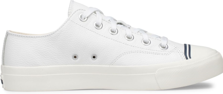 Unisex Royal Lo Classic Leer Keds Wit