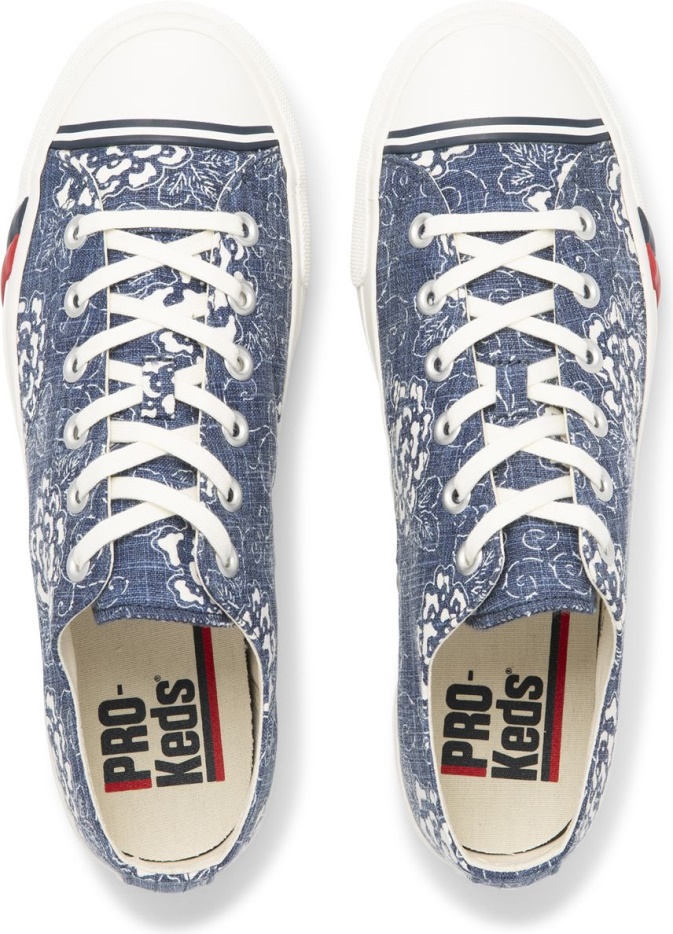 Unisex Royal Lo Bloemenprint Keds Navy