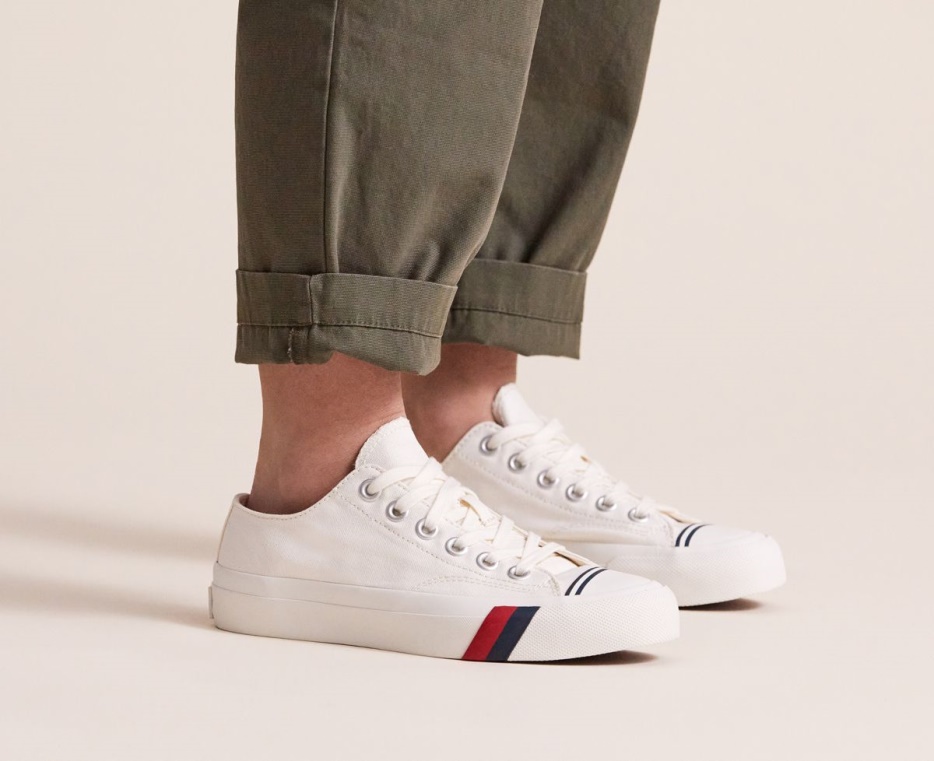 Unisex Royal Lo Keds Wit