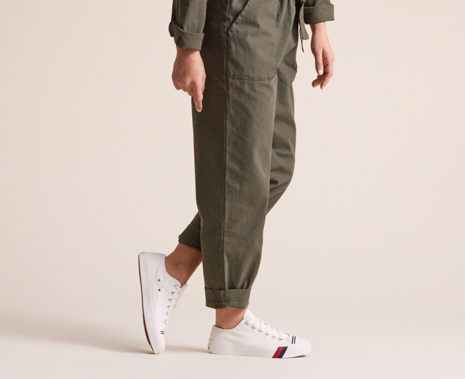 Unisex Royal Lo Keds Wit