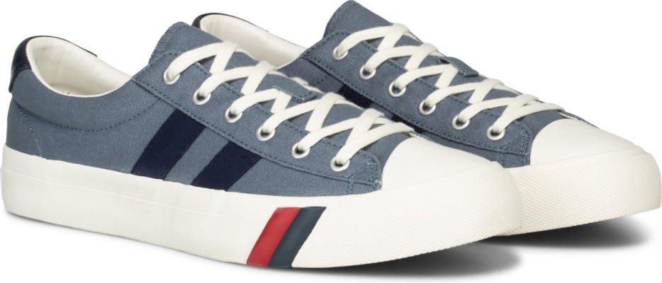 Unisex Royal Lo Plus Canvas Blauwe Keds