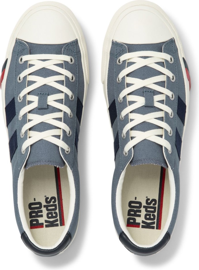 Unisex Royal Lo Plus Canvas Blauwe Keds