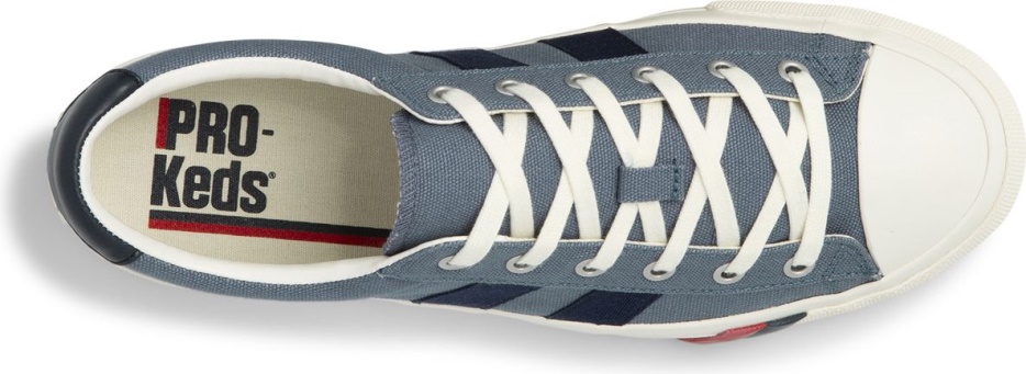 Unisex Royal Lo Plus Canvas Blauwe Keds