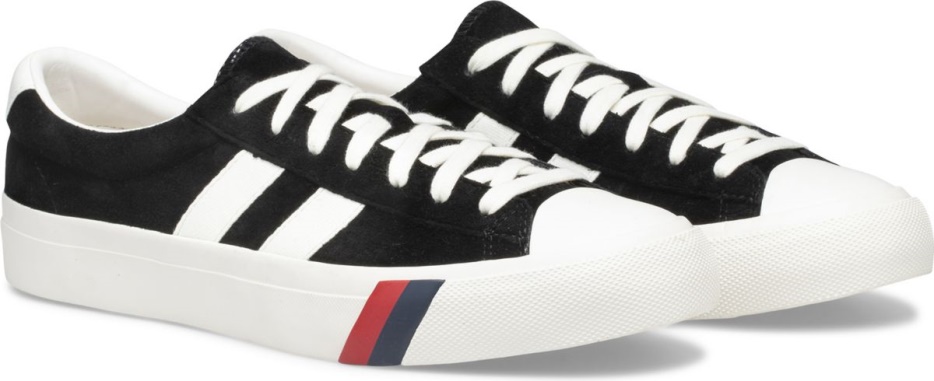 Unisex Royal Plus Suede Keds Zwart