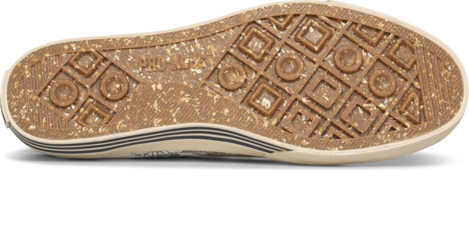 Unisex Super Gerecycled Canvas Bloemenprint Keds Cream