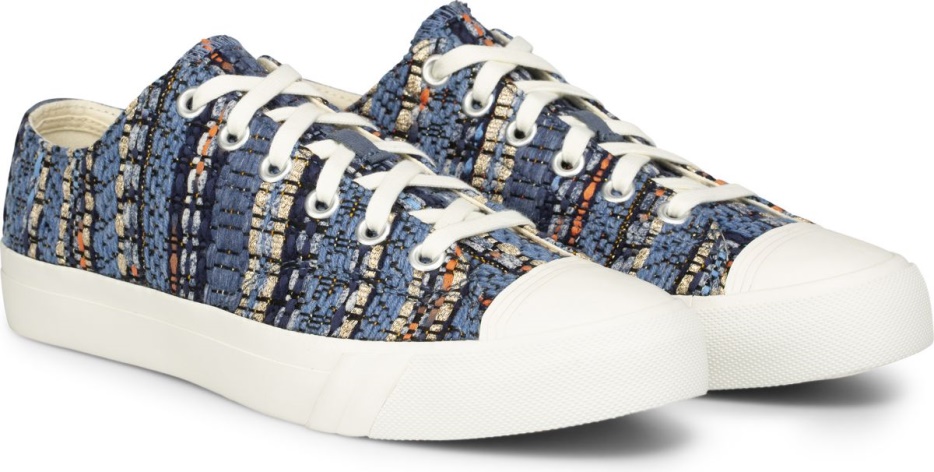 Unisex Geweven Royal Lo Blauwe Keds