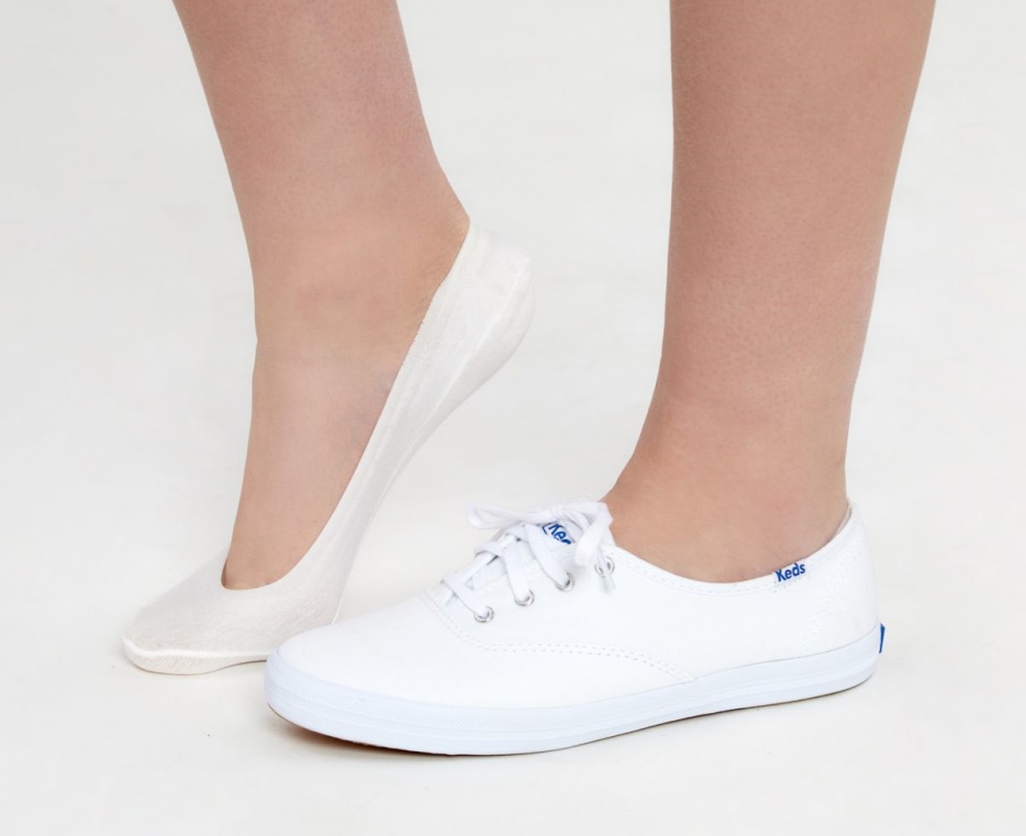 Dames 6pk Extra Laag Uitgesneden Voering Zwart Keds