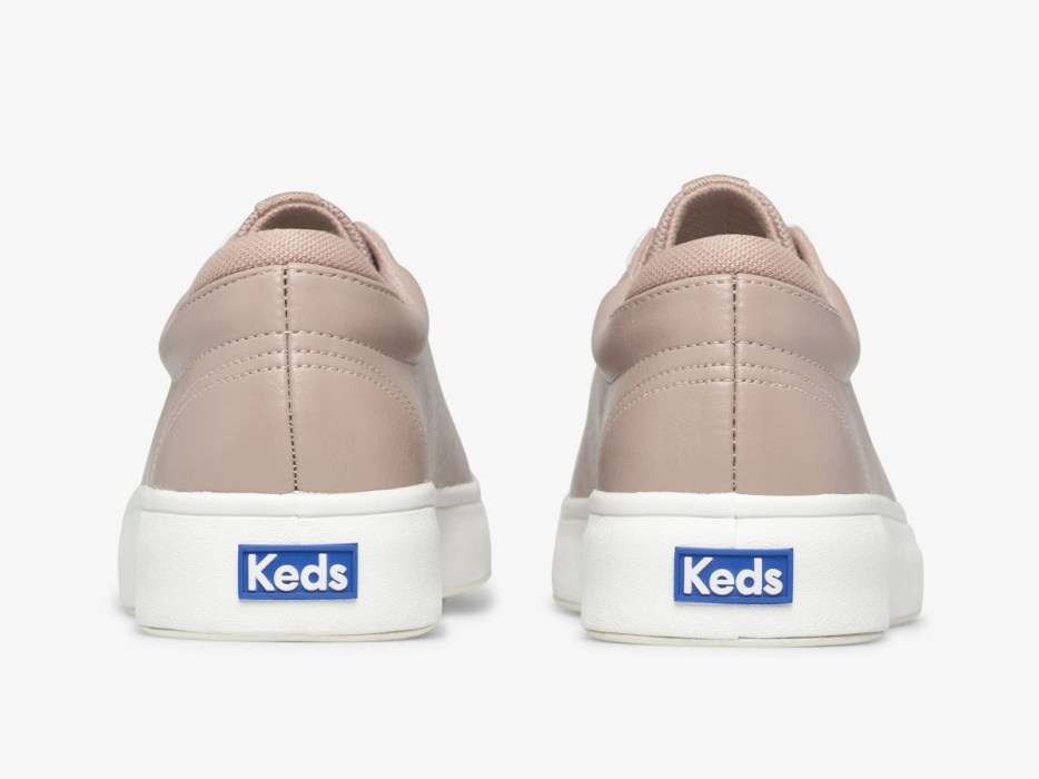 Dames Alley Coated Twill Keds Mauve