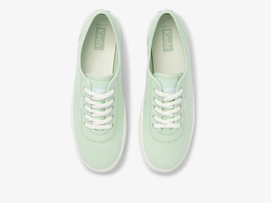 Dames Breezie Canvas Mint Keds