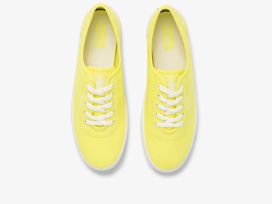 Dames Breezie Canvas Neon Keds Neon Geel