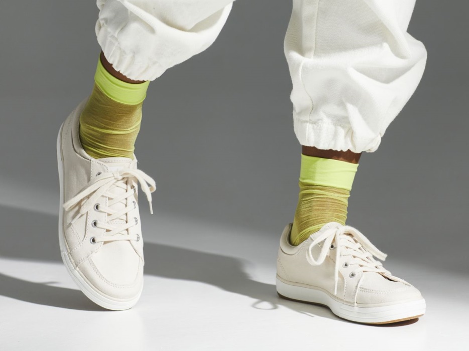 Damescentrum Ii Canvas Keds Latte Crème