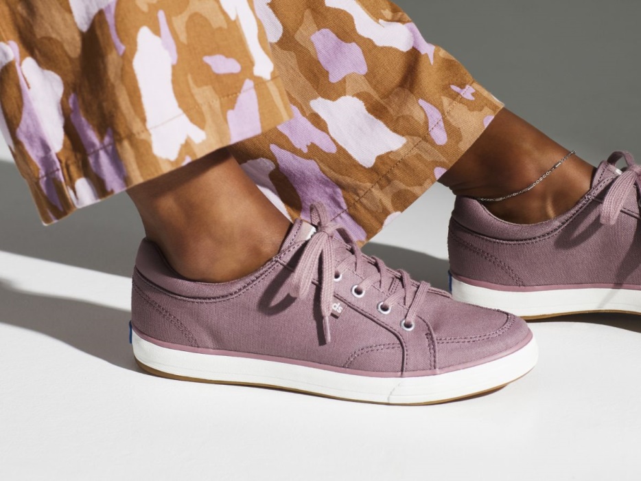 Damescentrum Ii Canvas Mauve Keds
