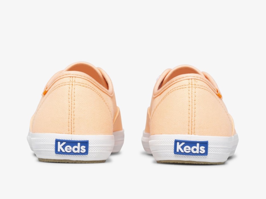 Dameskampioen Canvas Neon Wasbare Neon Koraal Keds