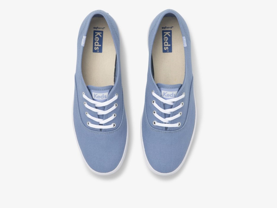Dameskampioen Canvas Wasbare Keds Blauw
