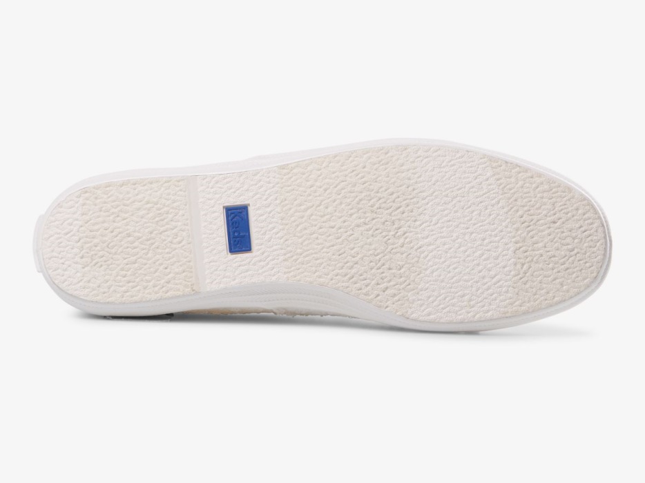 Dameskampioen Pailletten Off White Keds
