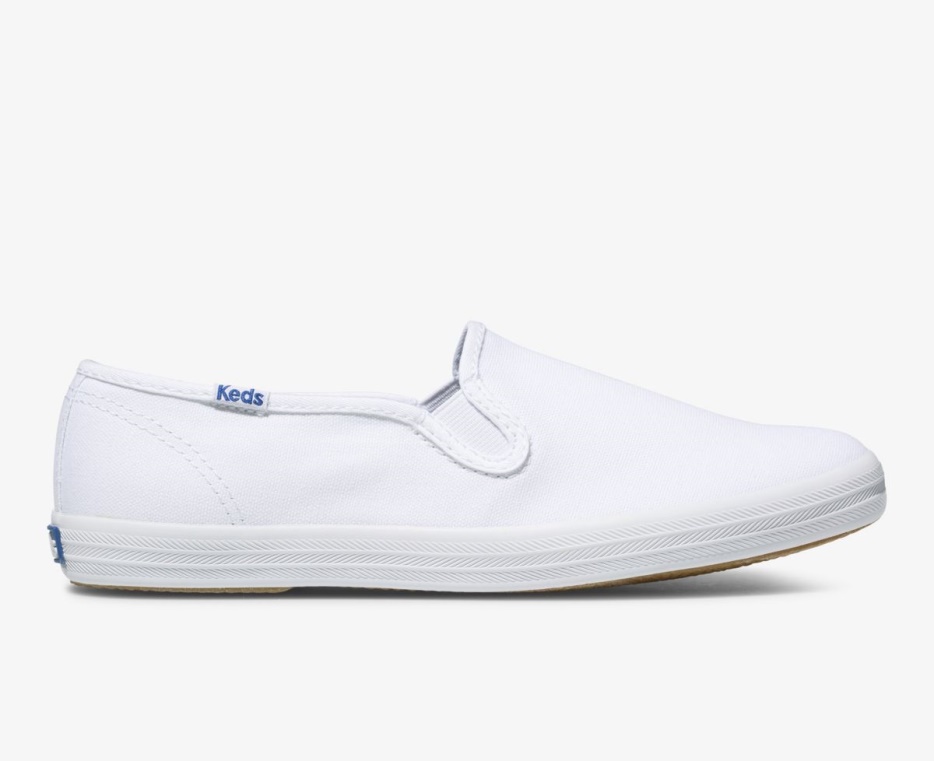 Dameskampioen Slip Op Witte Keds