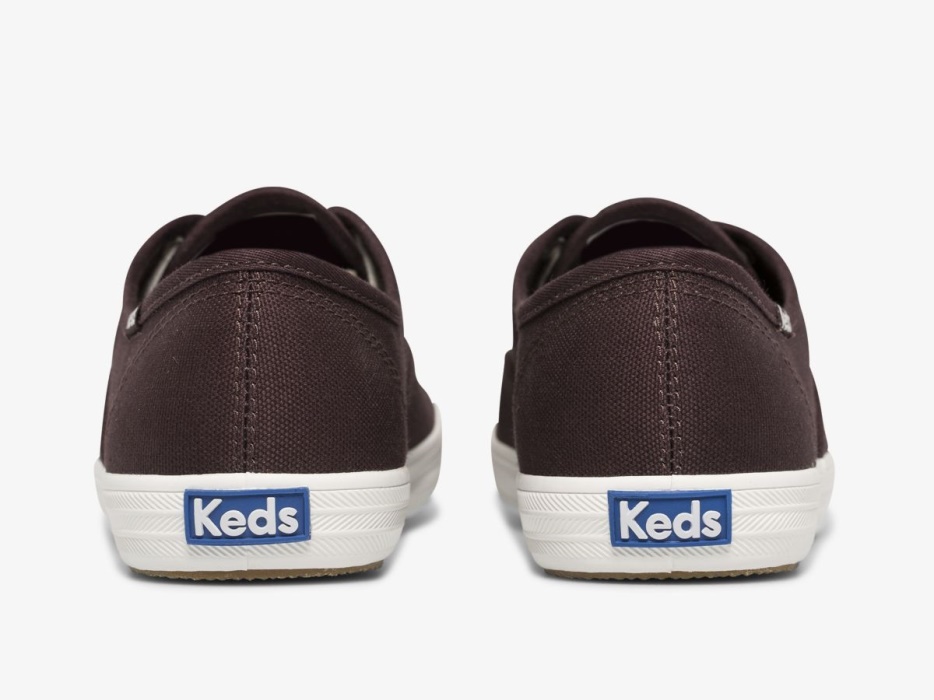 Dames Kampioen Wasbaar Feat. Biologische Canvas Keds Bordeaux