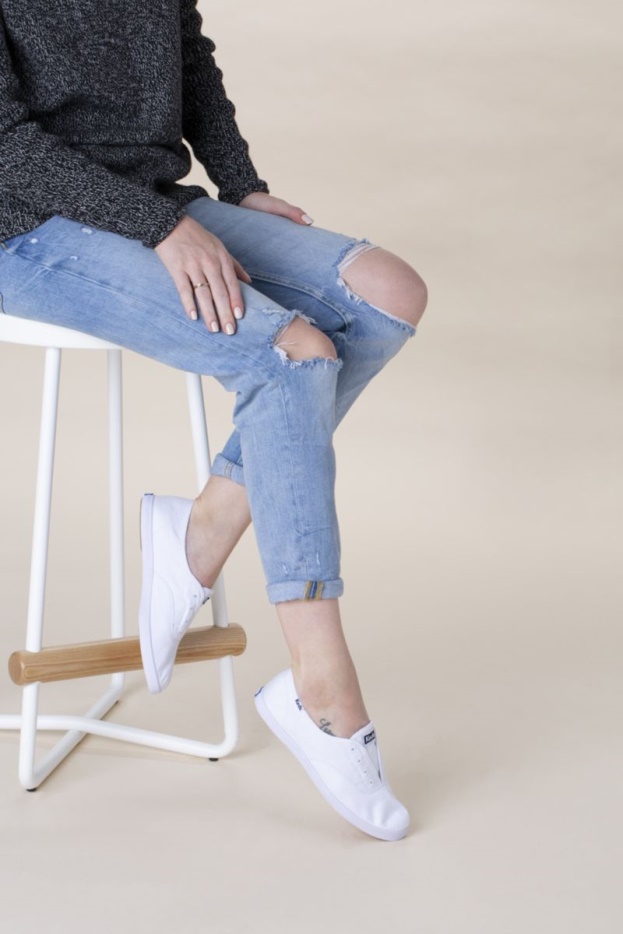 Dames Chillax Basics Keds Wit