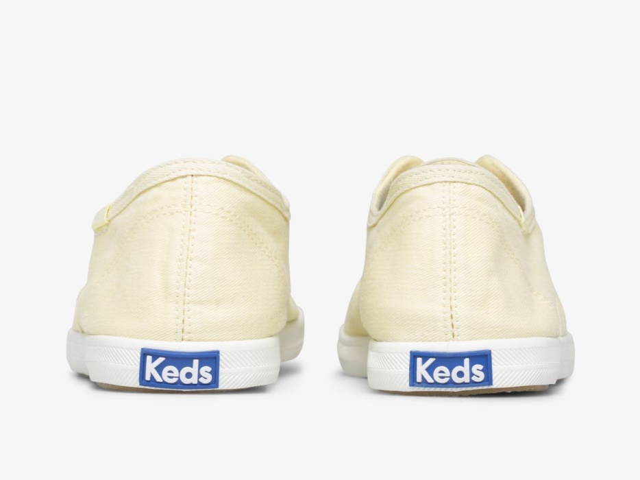 Dames Chillax Twill Wasbare Lichtgele Keds