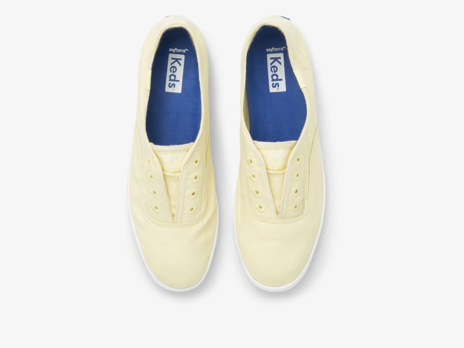 Dames Chillax Twill Wasbare Lichtgele Keds